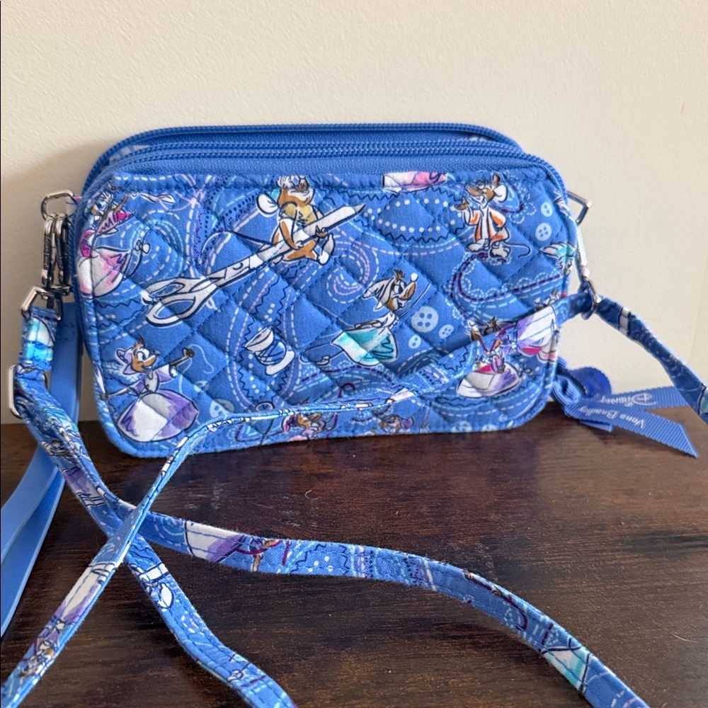 Vera Bradley Blue Patterned Crossbody Bag